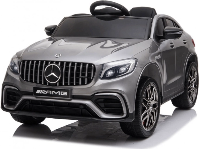 Mașinuță electrică pentru copii MERCEDES‑AMG GLC 63 S coupe, gri