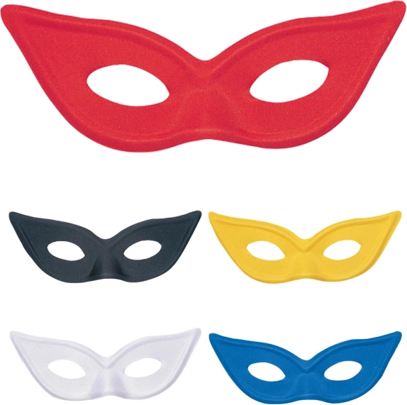 Mască colorată tip fluture
