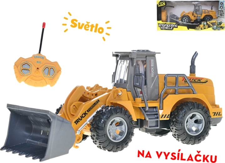 Încărcător excavator RC cu telecomandă 23 cm