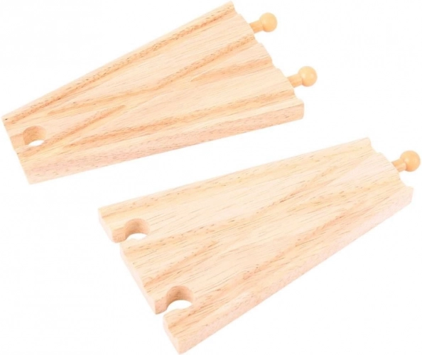 Bigjigs Rail macaz drept 2 buc