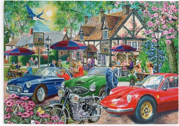 Puzzle Hanul La Plugul cu 500 de piese mari