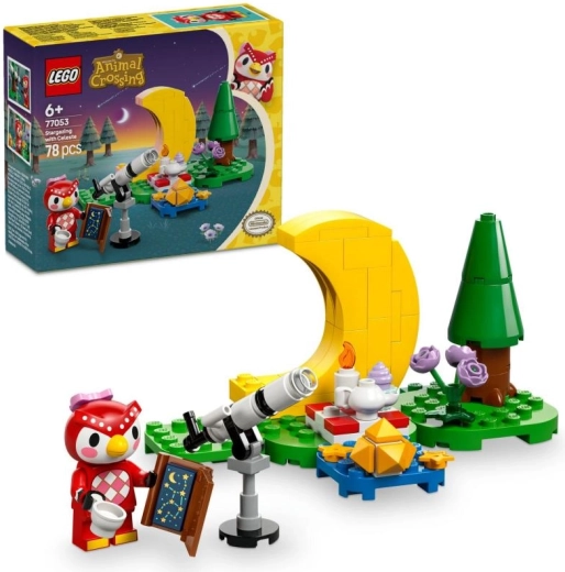 LEGO ANIMAL CROSSING observarea stelelor cu Celeste