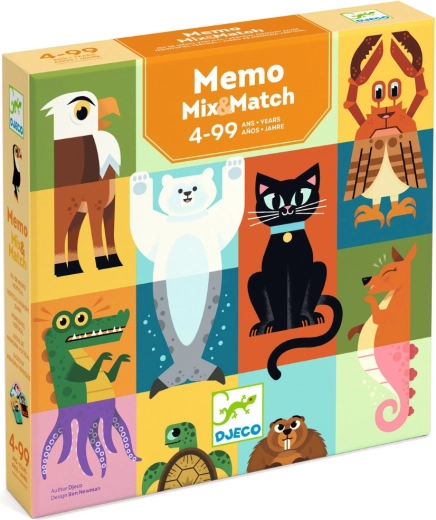 Djeco Joc de memorie Mix & match