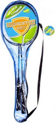 set de badminton din metal mega creative – 2 rachete