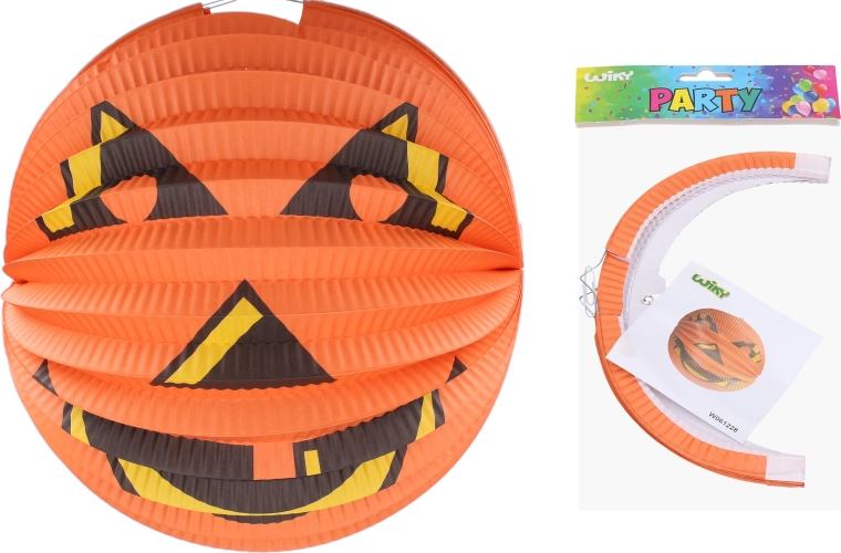 Lampion sferă 25 cm dovleac