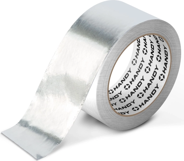 Bandă adezivă din aluminiu cu adeziv acrilic 25 m × 48 mm