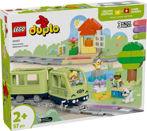 LEGO DUPLO 10427 Tren interactiv de aventură
