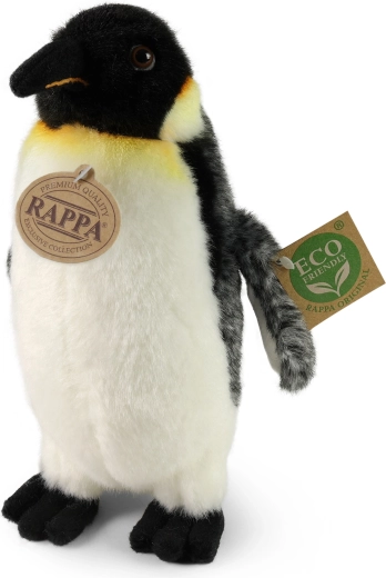 Pinguin de pluș Rappa, în picioare, eco-friendly, 20 cm