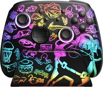 Controler wireless FUNLAB Luminex Pro pentru Nintendo Switch cu stație de încărcare Dave the Diver