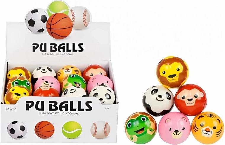 Minge antistres Mega Creative cu motiv de animale - 1 bucată