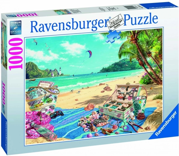 puzzle 1000 piese colecția de scoici Ravensburger