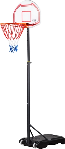 Coș de baschet NILS ZDK018 mobil cu înălțime reglabilă