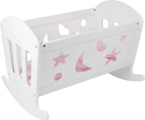 Small Foot Leagăn din lemn pentru păpuși