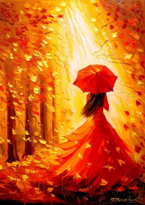 Enjoy puzzle Doamna de toamnă – 1000 piese