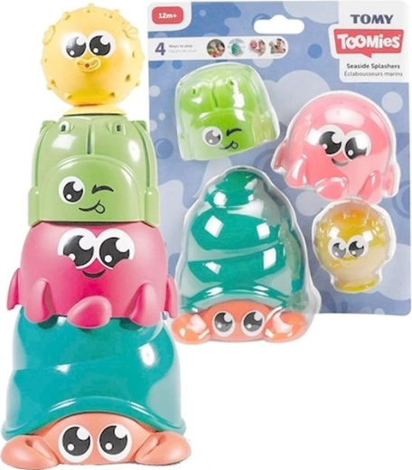 Toomies Animăluțe marine – set de baie 4 buc.
