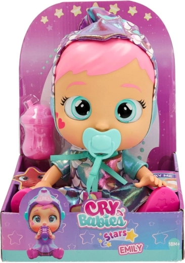 Cry Babies Star Babies păpușă interactivă Emily, seria 2