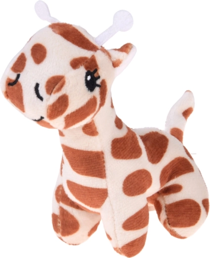 Girafă de pluș Safari cu chițăitoare