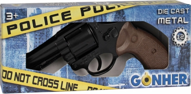 Revolver polițienesc din metal pentru 12 capse GONHER