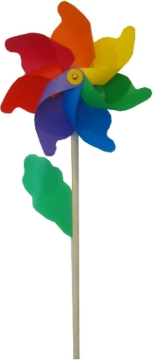 Morișcă cu mâner din lemn 75 cm