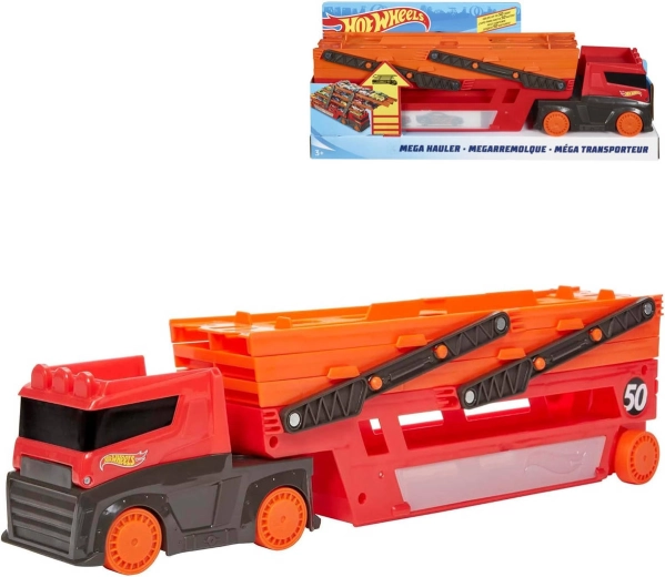 Mega Transporter Hot Wheels 50. aniversare