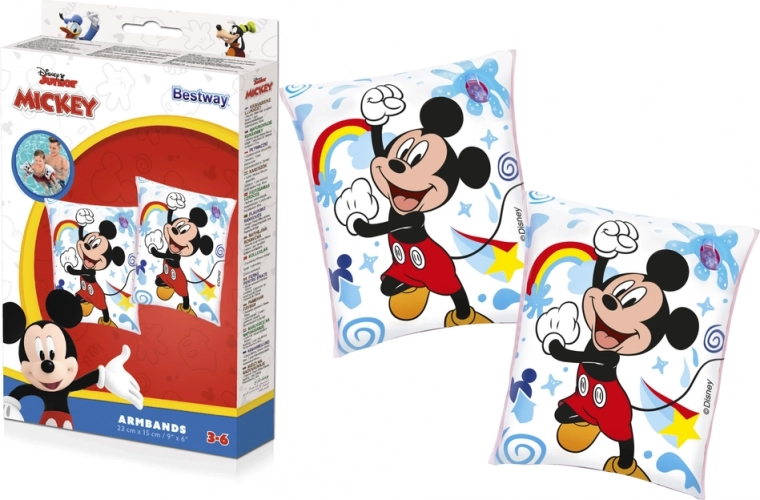Aripioare gonflabile DISNEY MICKEY MOUSE pentru copii 3–6 ani