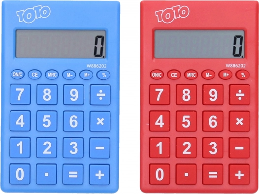 Calculator școlar color cu afișaj pe 8 cifre