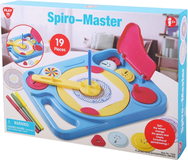 Spiro Master de la Playgo – set creativ de desenare cu spirale