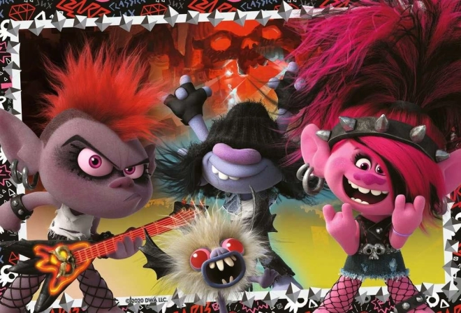 Puzzle RAVENSBURGER Troli: Turneul Mondial 35 piese