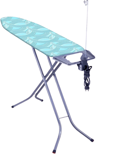 Eurogold masă de călcat 120 × 38 cm cu priză și înălțime reglabilă