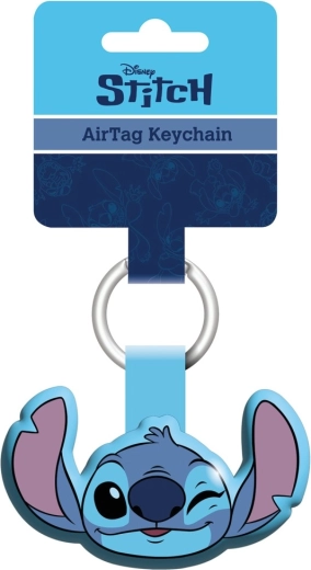 Breloc pentru localizator Apple AirTag – DISNEY Lilo și Stitch (Stitch)