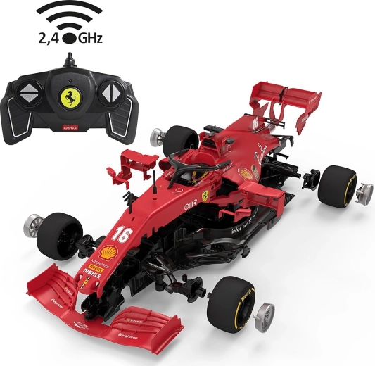 Set de construcție mașină RC Ferrari F1 la scara 1:16