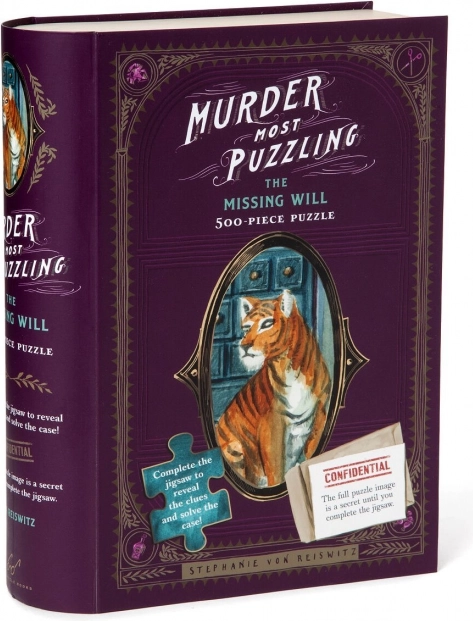 Puzzle cu caz detectivistic Testamentul lipsă 500 piese