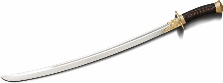 Sabie chineză Cold Steel Chinese Sabre, forjată manual din oțel carbon 1060