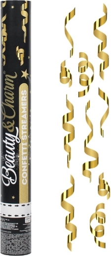 Tun confetti cu serpentine aurii Beauty Charm