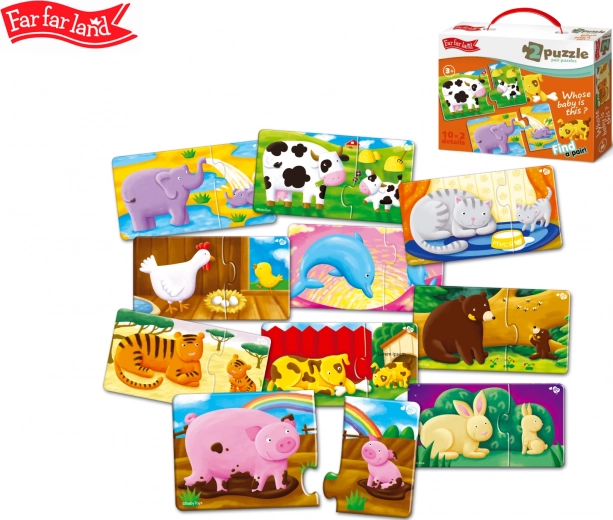 Puzzle dublu Far Far Land