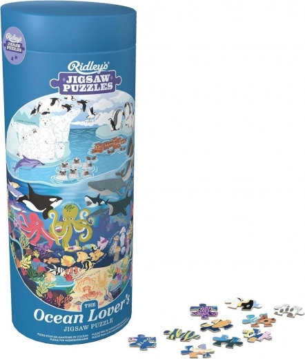 Puzzle rotunde pentru iubitorii oceanelor 1000 piese RIDLEY'S GAMES