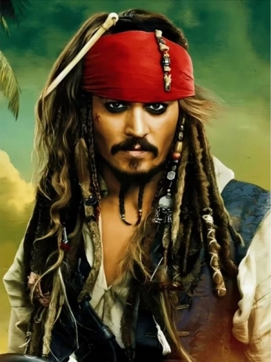Norimpex pictură cu diamante Pirații – Jack Sparrow 30 × 40 cm
