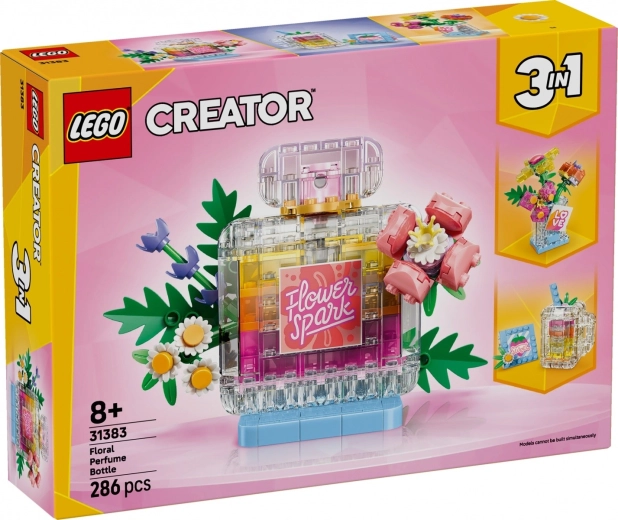 LEGO Creator 3 în 1 flacon de parfum cu flori