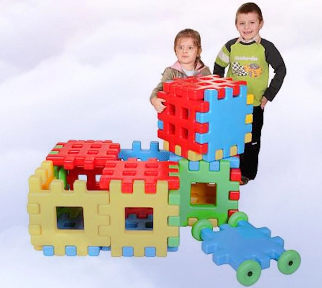 Set de construcție Wafle Giganți 20 piese