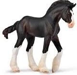 Mânz Clydesdale COLLECTA - Negru