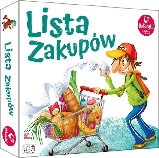 Joc de societate educativ Lista zakupów – KUKURYKU