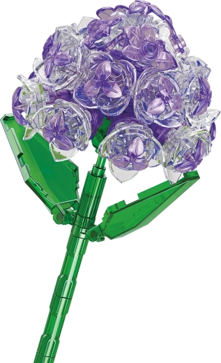 Set creativ de construcție flori – buchet decorativ din piese, compatibil