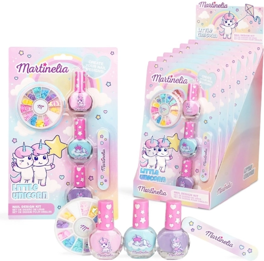 Martinelia set pentru decorarea unghiilor Micul Unicorn