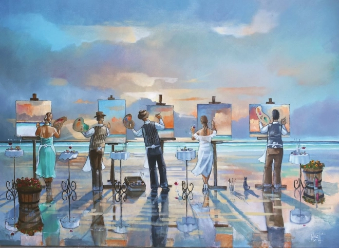 Puzzle ANATOLIAN Pictura furtunii – 1000 de piese