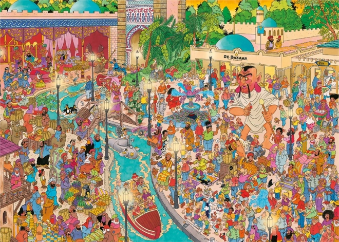 Puzzle JUMBO Jan van Haasteren Efteling Fata Morgana 1000 piese