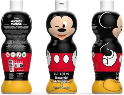 Gel de duș și șampon 2în1 MICKEY 400 ml