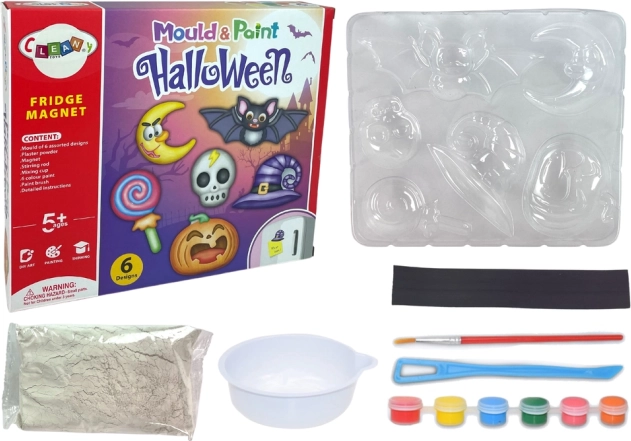 Set pentru realizarea magneti de Halloween pentru amatori