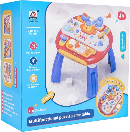 Măsuță interactivă multifuncțională de joacă