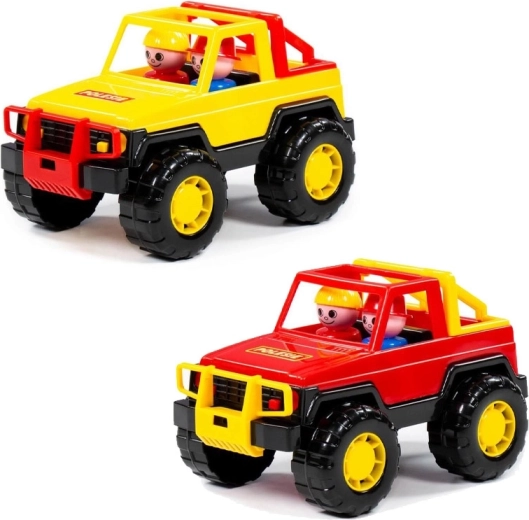 Cavallino mașină de teren Jeep Safari cu figurine