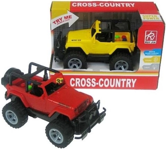 Mașină off-road 16 cm cu lumină și sunet